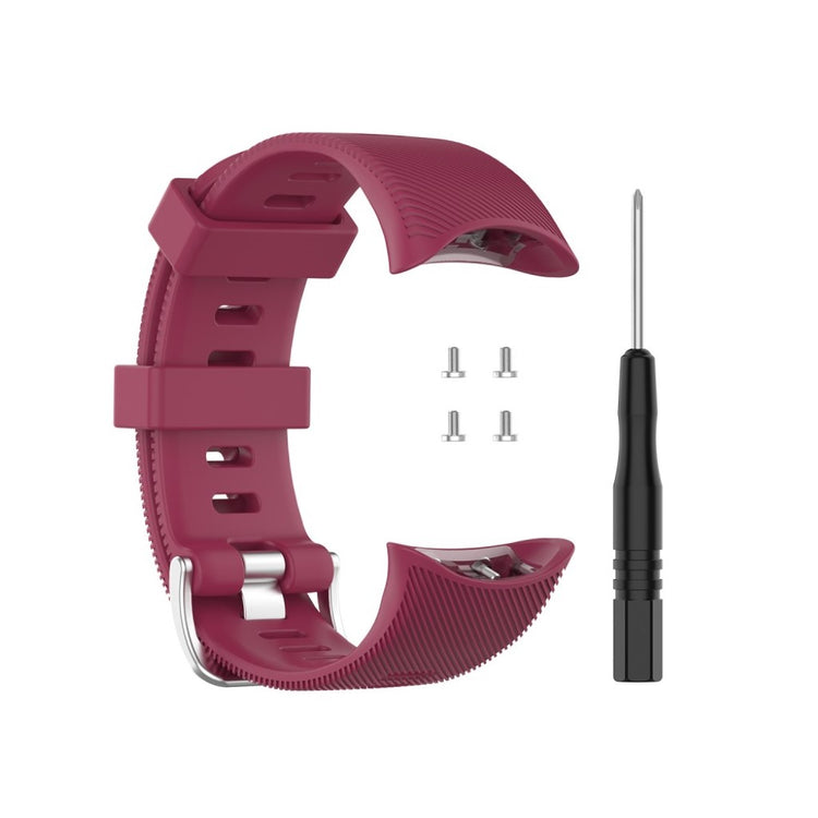 Garmin Forerunner 45 / Garmin Forerunner 45S Silikone Rem - Rød#serie_4