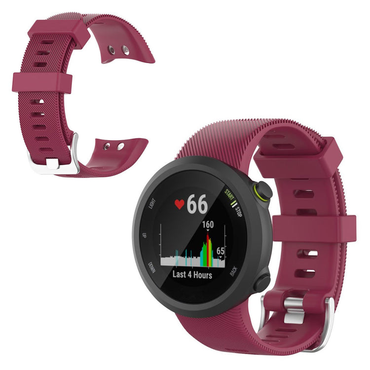 Garmin Forerunner 45 / Garmin Forerunner 45S Silikone Rem - Rød#serie_4