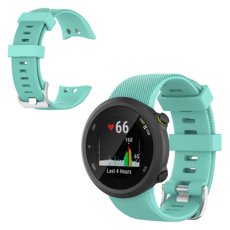 Garmin Forerunner 45 / Garmin Forerunner 45S Silikone Rem - Grøn#serie_7