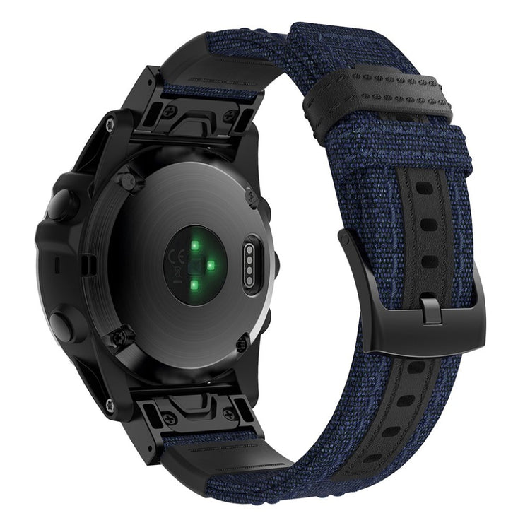 Udsøgt Universal Garmin Nylon Rem - Blå#serie_3