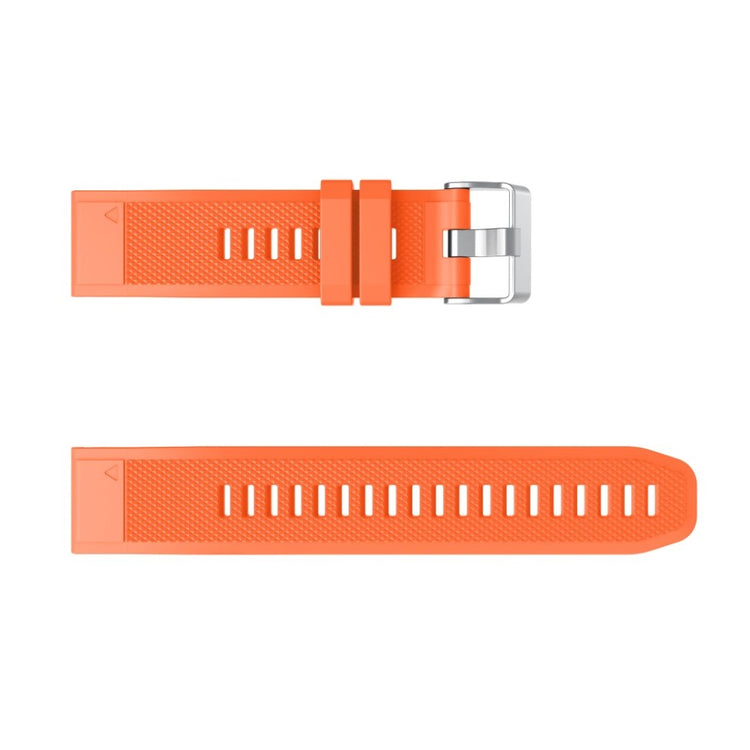 Meget fed Garmin Fenix 6 Silikone Rem - Orange#serie_5