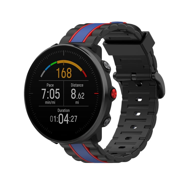 Helt vildt sejt Polar Grit X / Polar Vantage M Silikone Rem - Sort#serie_1