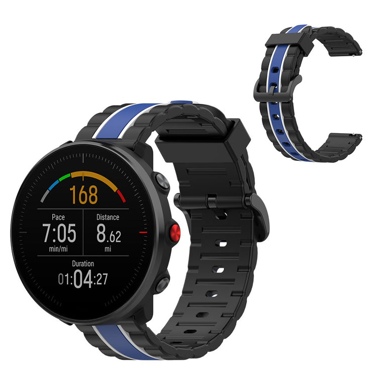 Helt vildt sejt Polar Grit X / Polar Vantage M Silikone Rem - Sort#serie_2