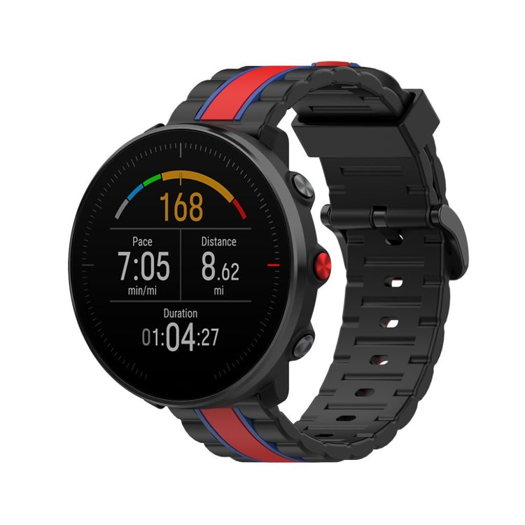 Helt vildt sejt Polar Grit X / Polar Vantage M Silikone Rem - Sort#serie_3