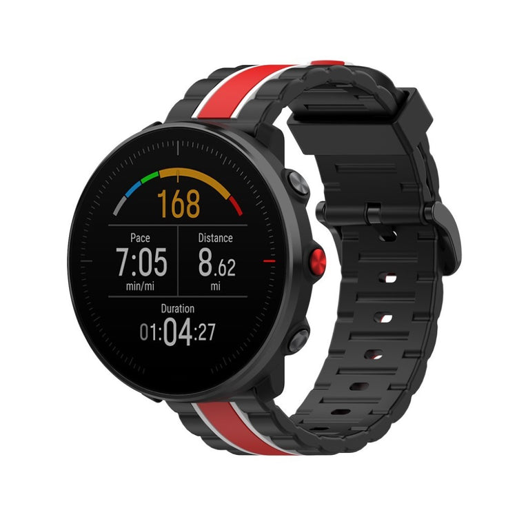 Helt vildt sejt Polar Grit X / Polar Vantage M Silikone Rem - Sort#serie_4