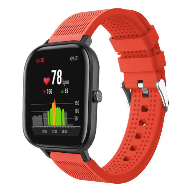 Super cool Amazfit Bip Lite Silikone Rem - Orange#serie_5