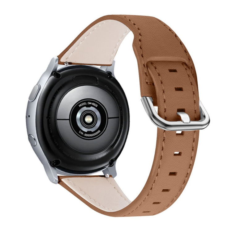 Fossil Gen 5 Julianna HR / Fossil Gen 5 Carlyle HR Ægte læder Rem - Brun#serie_1