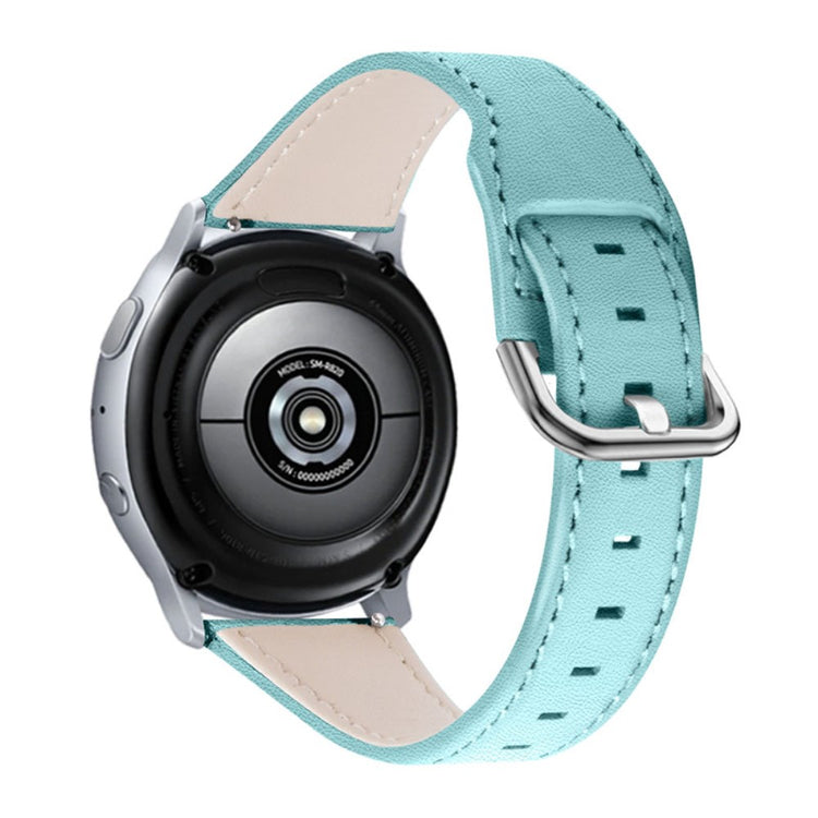 Fossil Gen 5 Garrett HR / Fossil Gen 5 Carlyle HR Ægte læder Rem - Blå#serie_3