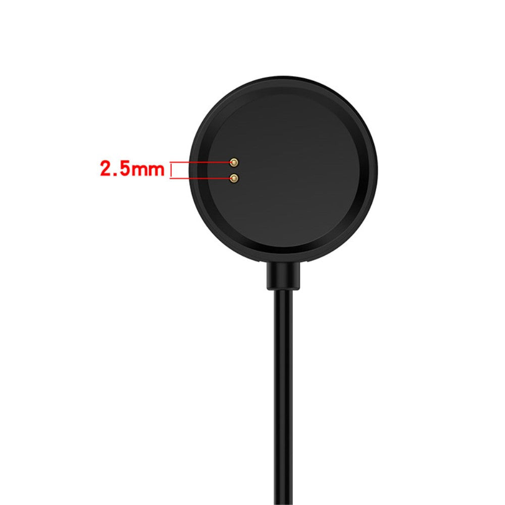 Plastik Realme Watch Magnetisk Ladestation - Sort#serie_3