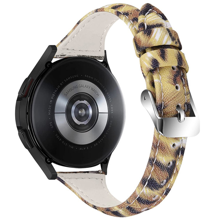 Haylou Solar LS05 / Xiaomi Mi Watch Color Sports Ægte læder Rem - Flerfarvet#serie_4