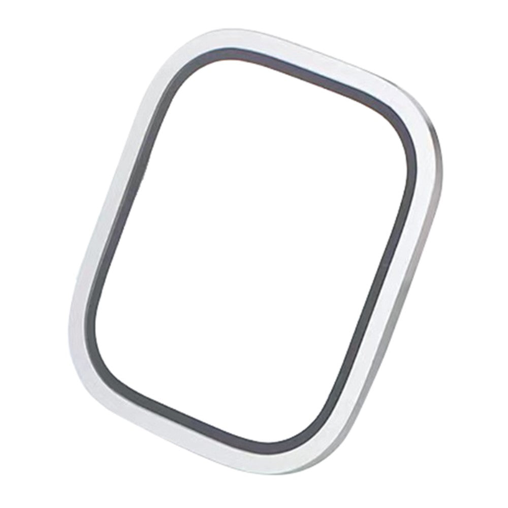 Vildt Fint Universal Cover med Skærmbeskytter i Metal og Glas passer til Apple Watch Ultra 2 / Apple Watch Ultra - Sølv#serie_4