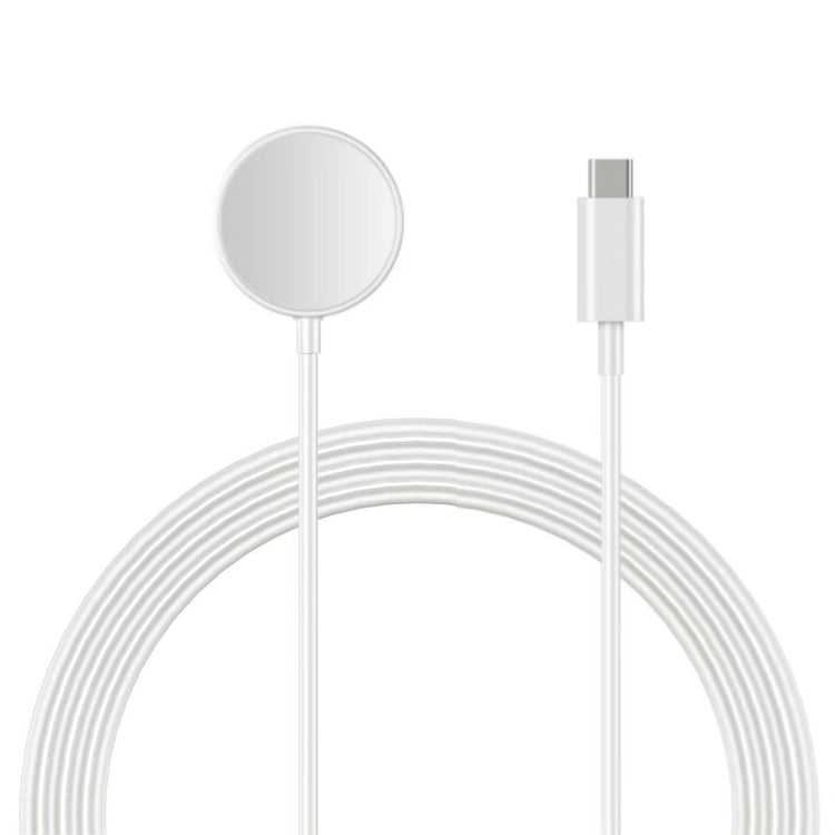 Samsung Smart Watch 1m Type-C Port Charging Cable Universal Wireless Charging Dock - White#serie_2