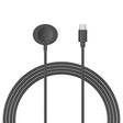 1m Plast Og Silikon Apple Smartwatch Trådløs Type-C Ladekabel