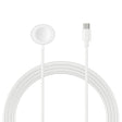 1m Plast Og Silikon Apple Smartwatch Trådløs Type-C Ladekabel