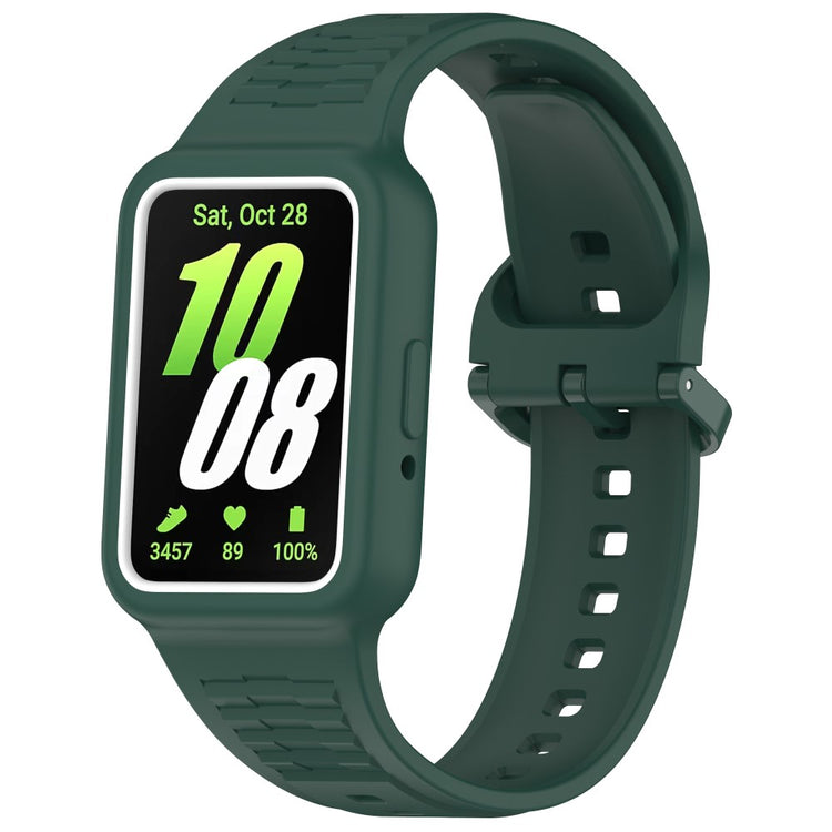 Honor band 9 Silicone Watch band Wrist Strap with Watch Case - Midnight Green#serie_2