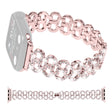 Veldig Slitesterk Apple Smartwatch Strass Universal Reim
