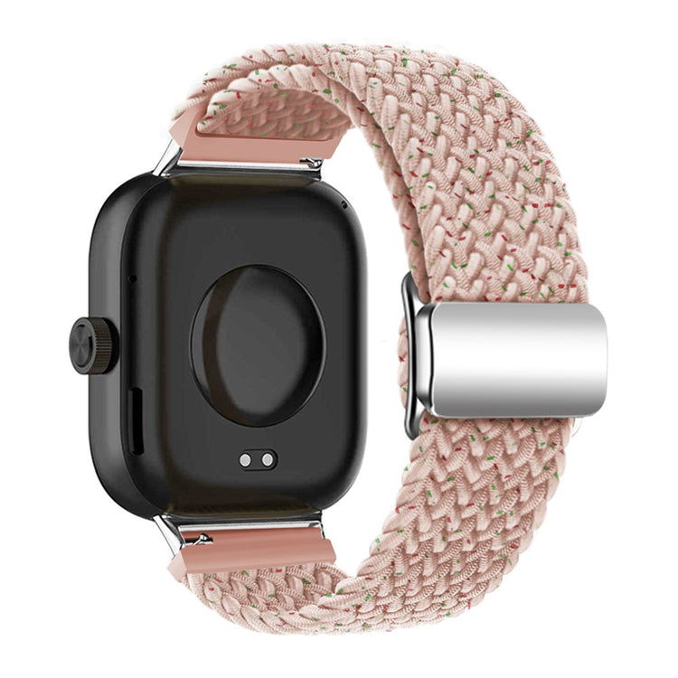 Xiaomi Smart Band 8 Pro / Redmi Watch 4 Loop Strap Magnetic Buckle Woven Watch Band - Confetti Pink#serie_23