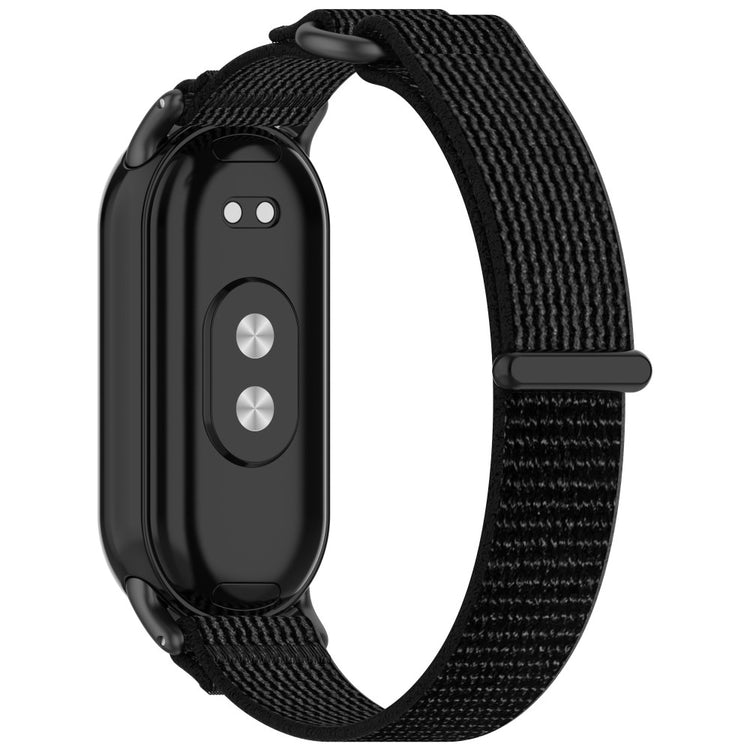 Xiaomi Smart Band 8 / Smart Band 8 NFC Watch Strap Breathable Nylon Sport Strap - Black+Grey#serie_1