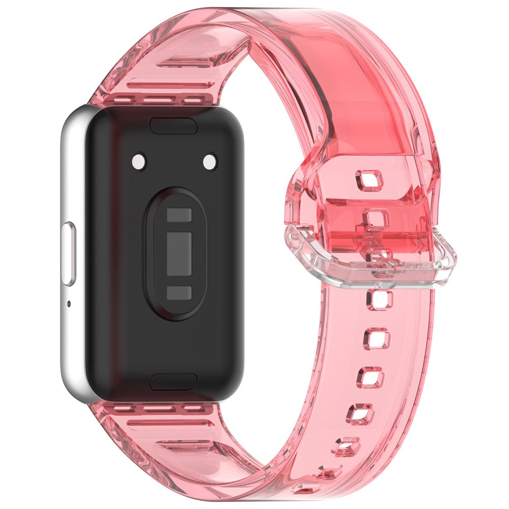 Samsung Galaxy Fit3 R390 Flexible Watch Band Change Color Wrist Strap - Red#serie_2