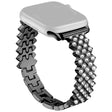 Herlig Apple Smartwatch Metall Og Strass Universal Reim