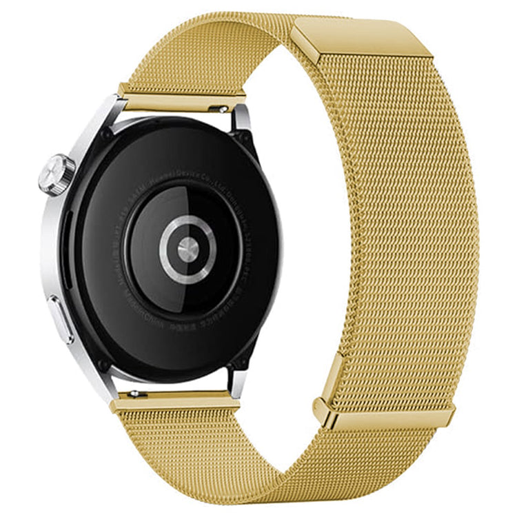 KALEBOL Huawei Watch GT 4 46mm Magnetic Milanese Strap 22mm Stainless Steel Watch Band - Gold#serie_4