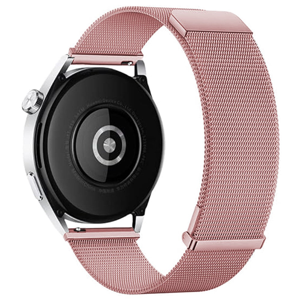 KALEBOL Huawei Watch GT 4 46mm Magnetic Milanese Strap 22mm Stainless Steel Watch Band - Rose Pink#serie_5
