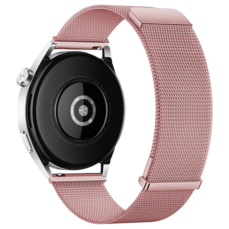 KALEBOL Huawei Watch GT 4 46mm Magnetic Milanese Strap 22mm Stainless Steel Watch Band - Rose Pink#serie_5