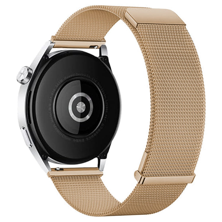 KALEBOL Huawei Watch GT 4 46mm Magnetic Milanese Strap 22mm Stainless Steel Watch Band - Rose Gold#serie_6