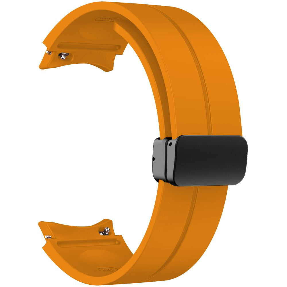 KALEBOL Samsung Galaxy Watch 20mm Silicone Watch Strap Magnetic Buckle - Yellow#serie_7