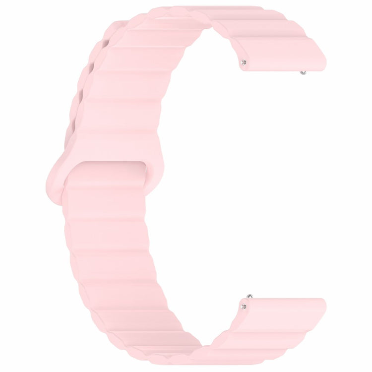 Garmin Vivoactive 5 Magnetic Silicone Watch Band 20mm Adjustable Replacement Strap - Pink#serie_8