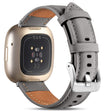 Veldig Stilig Fitbit Versa 3 / Fitbit Sense Ekte Lær Reim