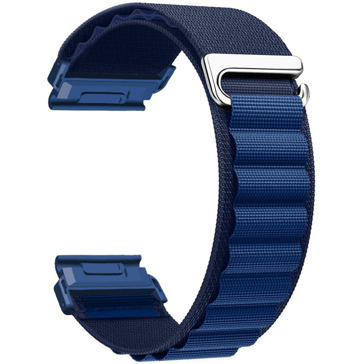 Garmin Fenix 7 / 7 Pro / 5 Watch Band 22mm Quick Release C Buckle Nylon Watch Strap - Dark Blue#serie_9