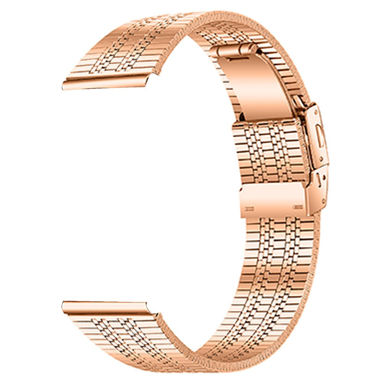 TicWatch Pro 2020 Stainless Steel Watch Band Five-Bead Replacement Metal Strap - Rose Gold#serie_6