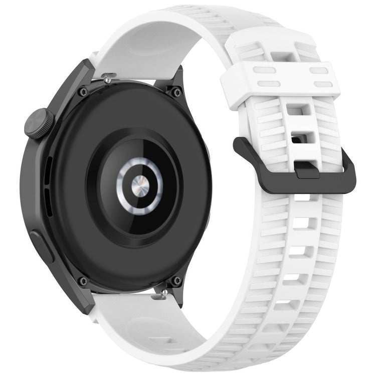 Huawei Watch 4 / 4 Pro / GT 4 46mm Silicone Watch Strap 22mm Tire Texture Wrist Band - White#serie_2