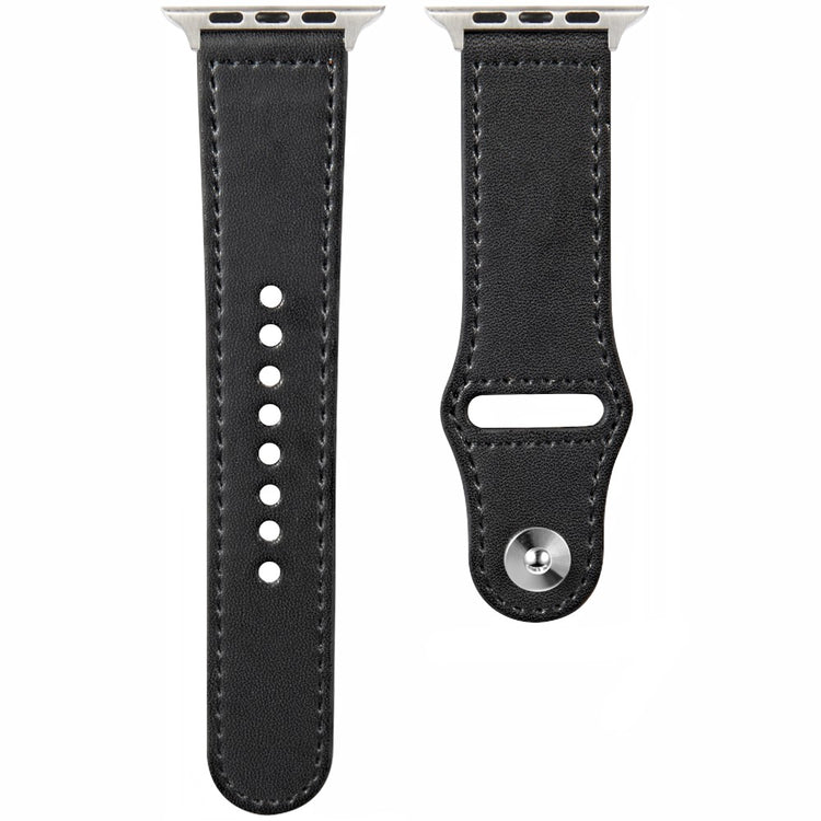 KALEBOL Apple Watch Series 49mm - 45mm - 44mm - 42mm Watch Strap, Large Buckle - Black#serie_5