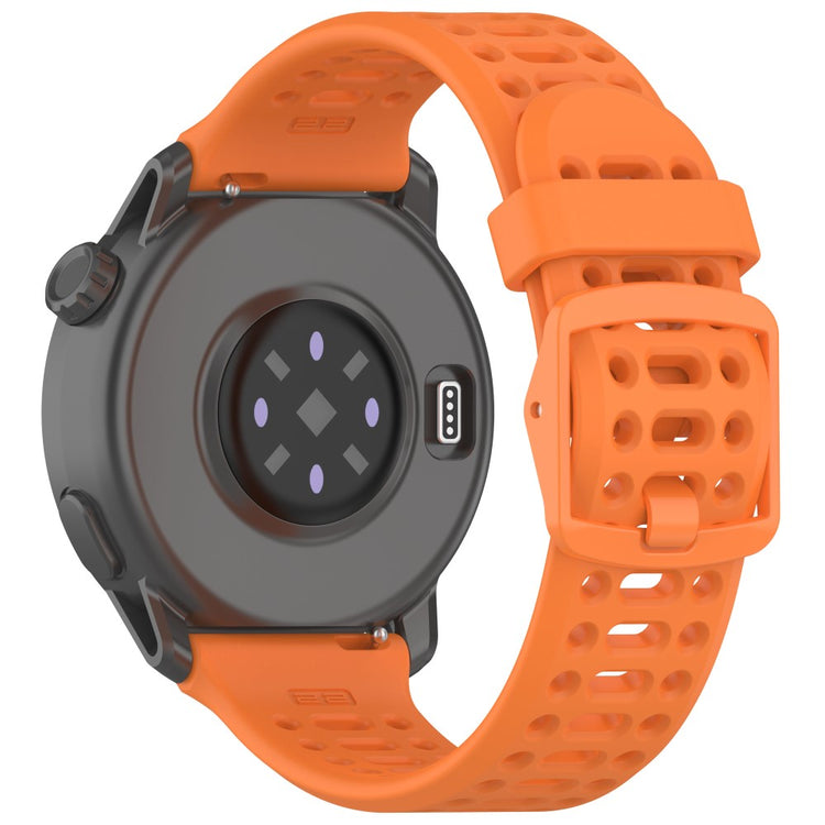 Coros Pace 3 Liquid Silicone Watch Band Adjustable Wrist Strap - Orange#serie_5