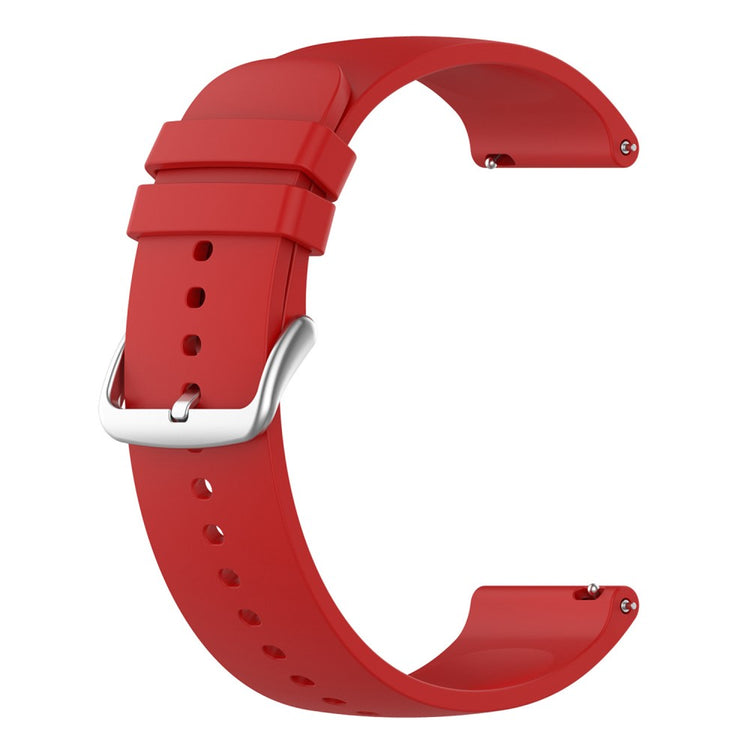 KALEBOL 22mm Silicone Strap for Huawei Watch 4 / 4 Pro / GT 4 46mm Round End Watch Band - Red#serie_5