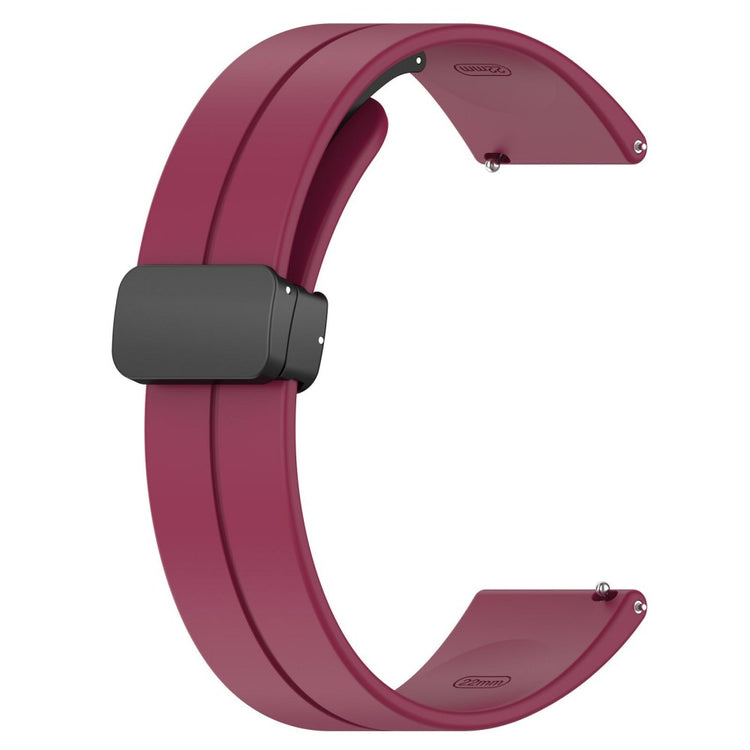 Watch Band Xiaomi Redmi Watch 5 Active / Watch 5 Lite / Huawei Watch GT 5 46mm Universal 22mm Silicone Strap - Wine Red#serie_10