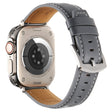 Avgjort Sterk Apple Smartwatch Ekte Lær Universal Reim