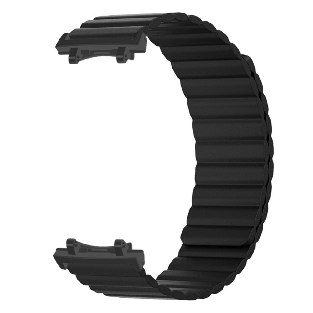 Huami Amazfit T-Rex 3 Watch Band Adjustable Magnetic Silicone Wrist Strap with Connector - Black#serie_4