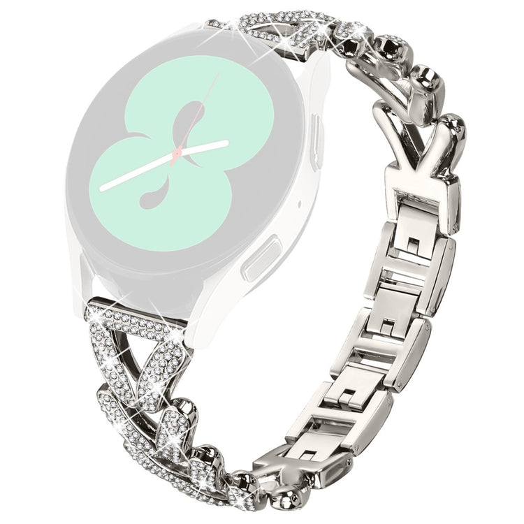 Gabb Watch 2 Metal Twisted Watch Band Rhinestone Decor Watch Strap Replacement - Starlight#serie_4