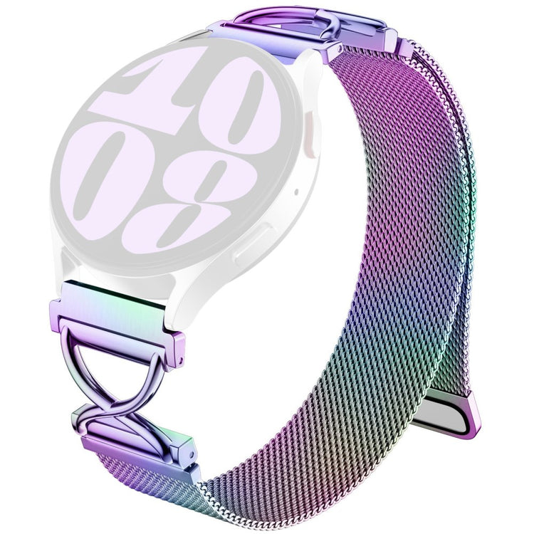 Gabb Watch 1 Milanese Band Electroplated Stainless Steel Magnetic Watch Strap with X-Shaped Connector - Multi-color#serie_5