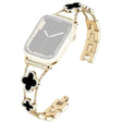 Super Elegant Apple Smartwatch Metall Og Strass Universal Reim