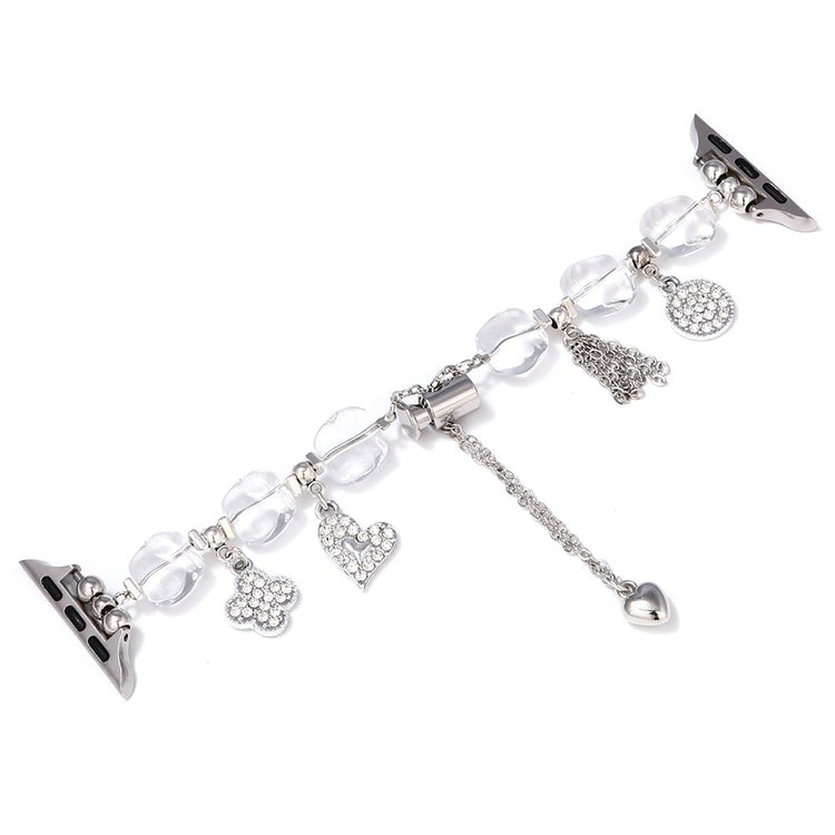 Replacement Strap Apple Watch Series 10 46mm Clear Pendant Decor Watch Band - Style C#serie_1