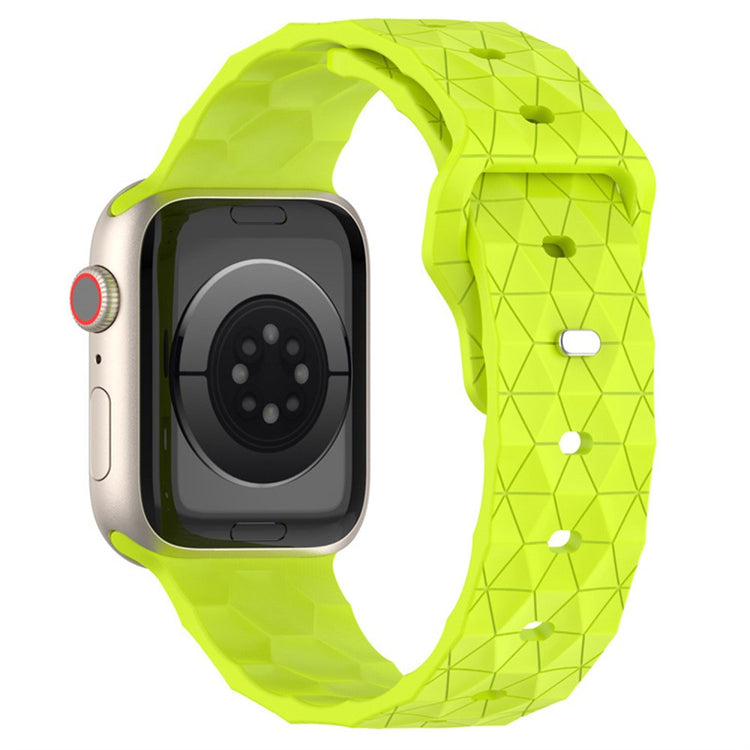 KALEBOL Football Texture Silicone Strap Apple Watch Series 49mm - 45mm - 44mm - 42mm Watch Band - Lime#serie_11
