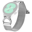 Mega Slitesterk Apple Smartwatch Metall Og Strass Universal Reim