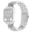 Tidløs Apple Smartwatch Metall Og Strass Universal Reim