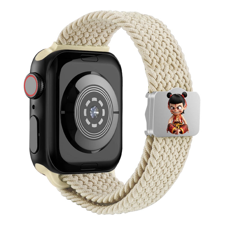 Watch Strap Apple Watch Series 49mm - 45mm - 44mm - 42mm Ne Zha UV Printed Nylon Band - Starlight / Ne Zha#serie_14