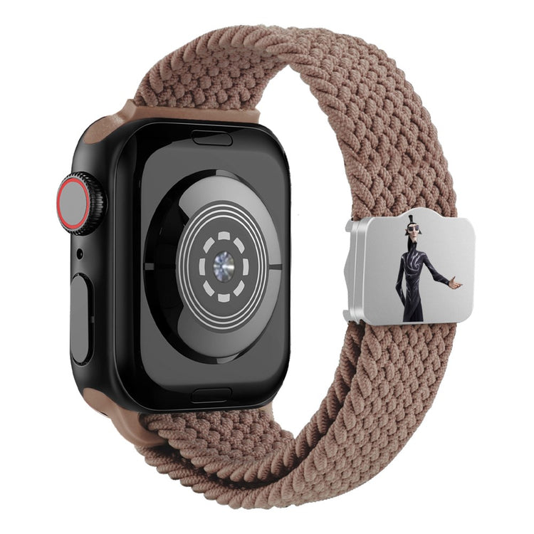 Watch Strap Apple Watch Series 49mm - 45mm - 44mm - 42mm Ne Zha UV Printed Nylon Band - Smoky Purple / Shen Gongbao#serie_18