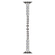 Bemerkelsesverdig Stilig Apple Smartwatch Metall Og Strass Universal Reim